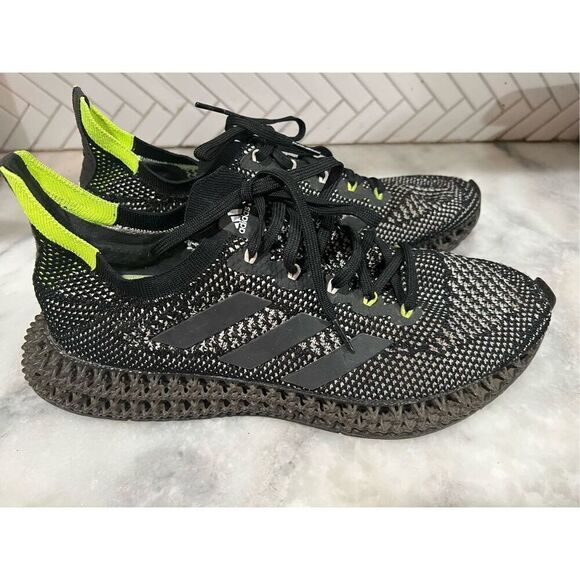 Adidas 4DFWD Running Shoes - Core Black/Cloud White - GX2977 Men's Size 11